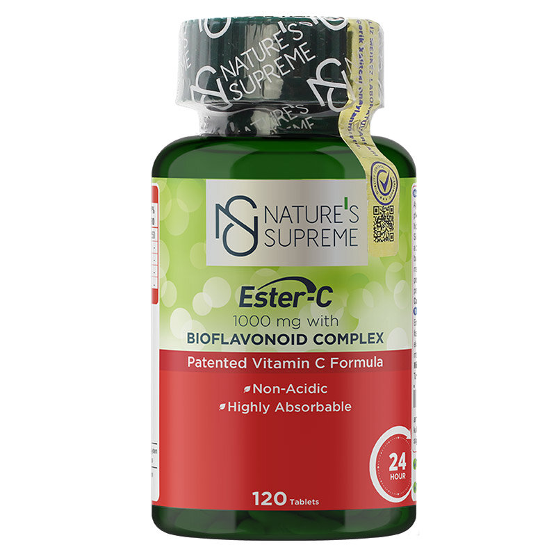 Natures Supreme Ester-C 1000 Mg C Vitamini 120 Tablet