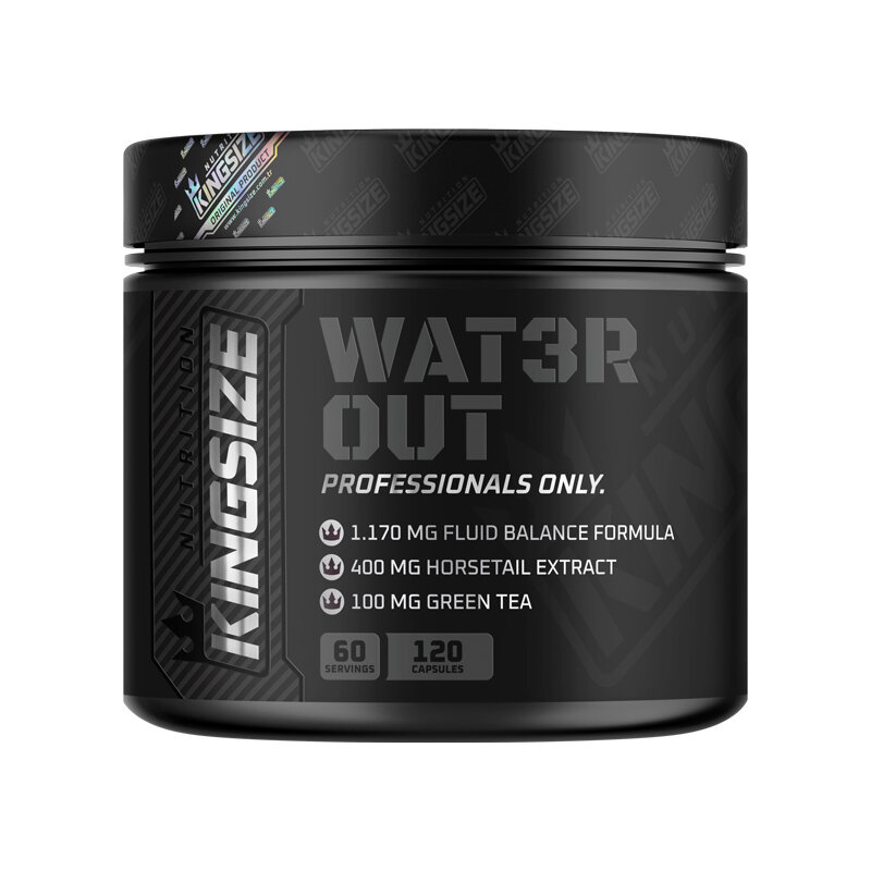 Kingsize Nutrition Wat3r-Out 120 Kapsül