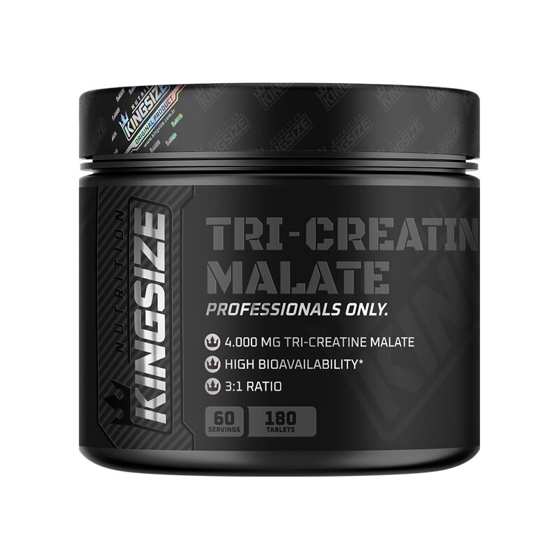 Kingsize Nutrition Tri-Creatine Malate 180 Tablet