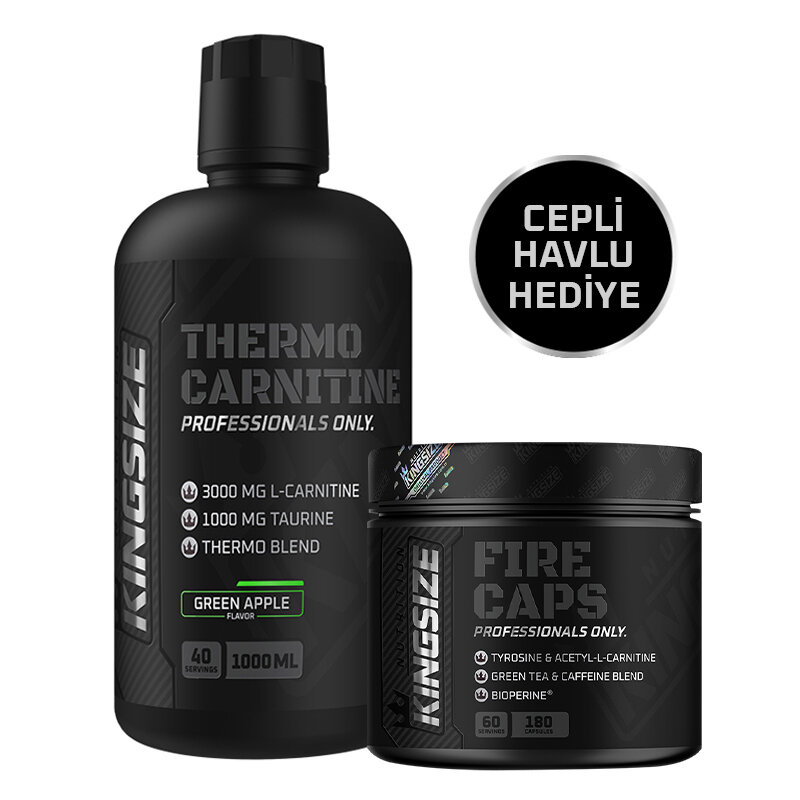 Kingsize Nutrition Thermo Carnitine + Firecaps Kombinasyonu