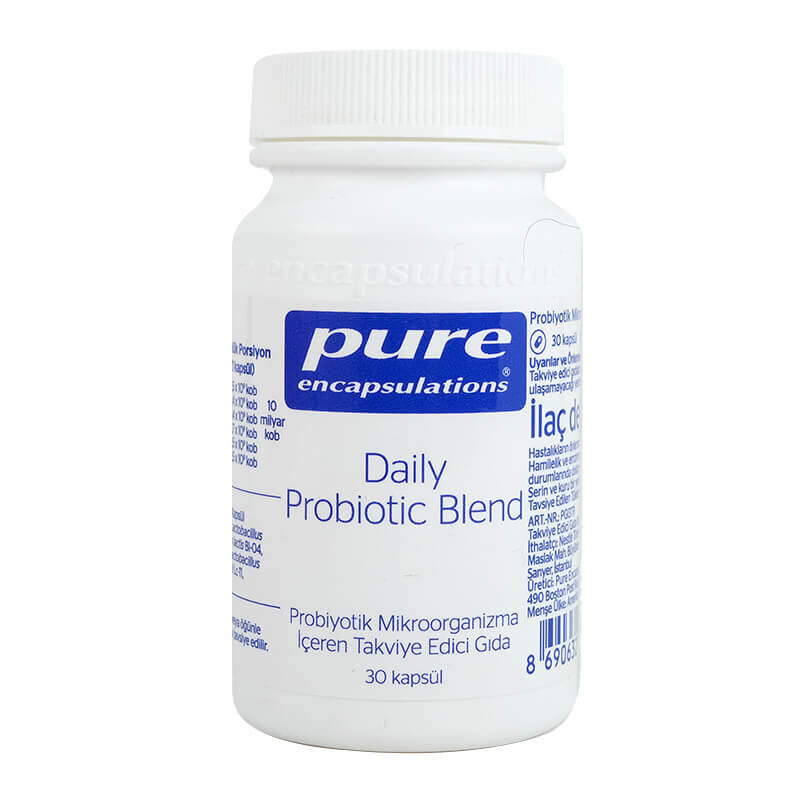 Pure Encapsulations Daily Probiotic Blend 30 Kapsül