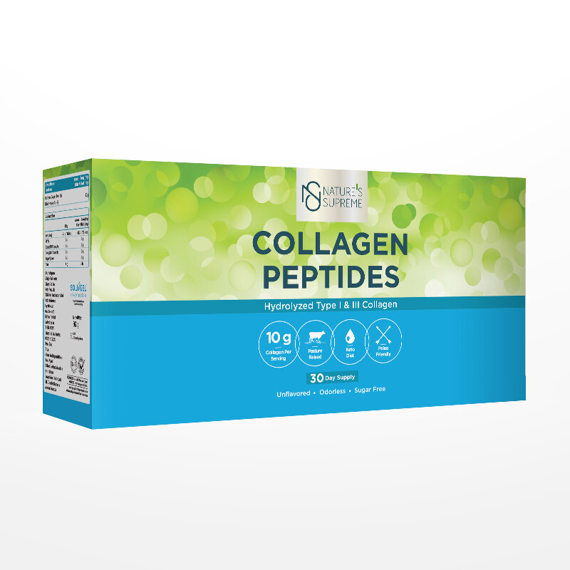 Natures Supreme Collagen Peptides 60 Saşe Aromasız