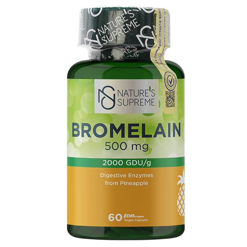 Natures Supreme Bromelain 60 Kapsül