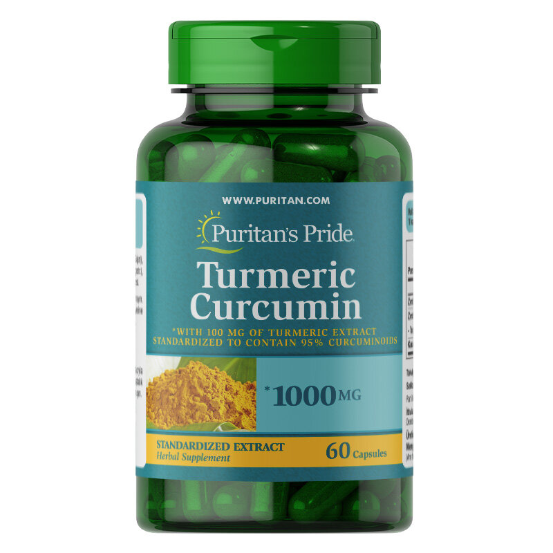 Puritans Pride Turmeric Curcumin 1000 Mg 60 Kapsül