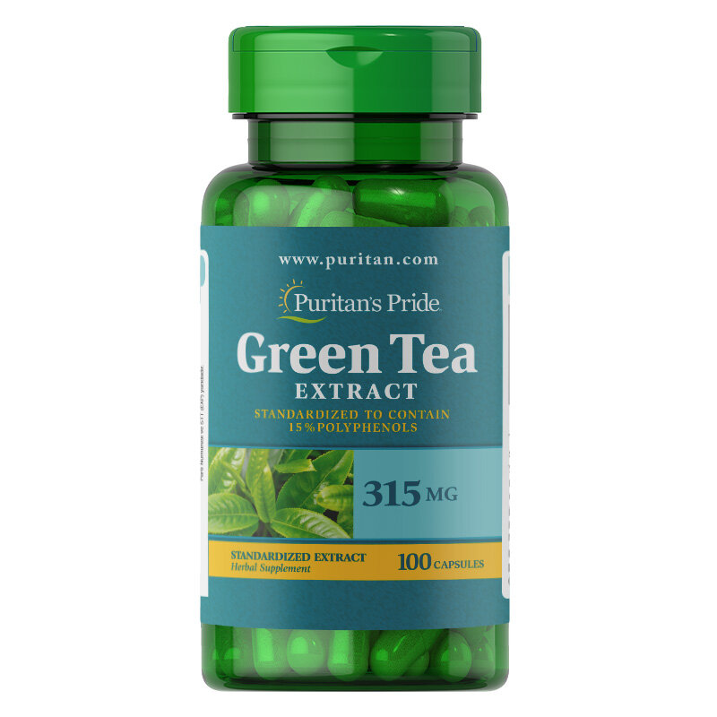 Puritans Pride Green Tea Extract 315 Mg 100 Kapsül