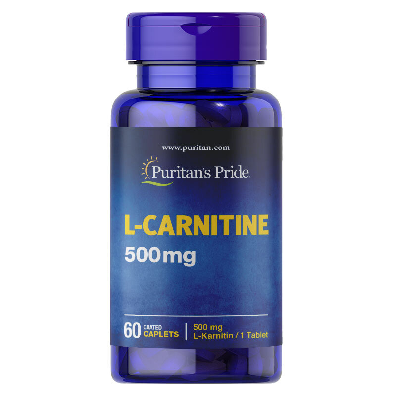 Puritans Pride L-Carnitine 500 Mg 60 Tablet