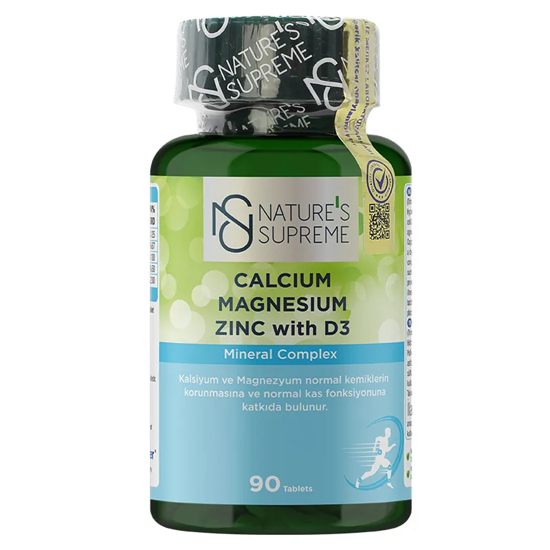 Natures Supreme Calcium Magnesium Zinc With D3 90 Tablet