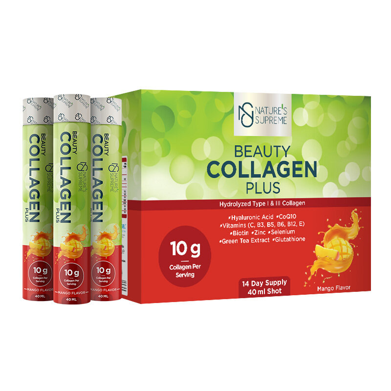 Natures Supreme Beauty Collagen Plus 28 Shot (Tüp) X 40 Ml