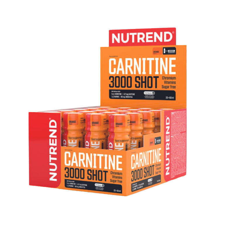 Nutrend L-Carnitine Shot 3000Mg 20 Ampül