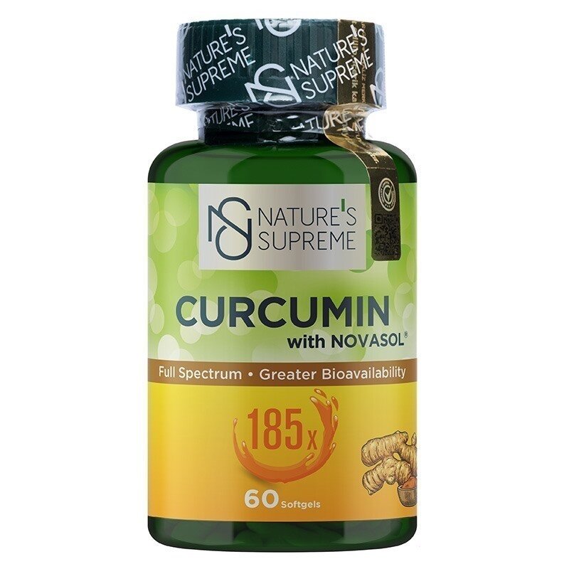 Natures Supreme Curcumin 60 Yumuşak Kapsül