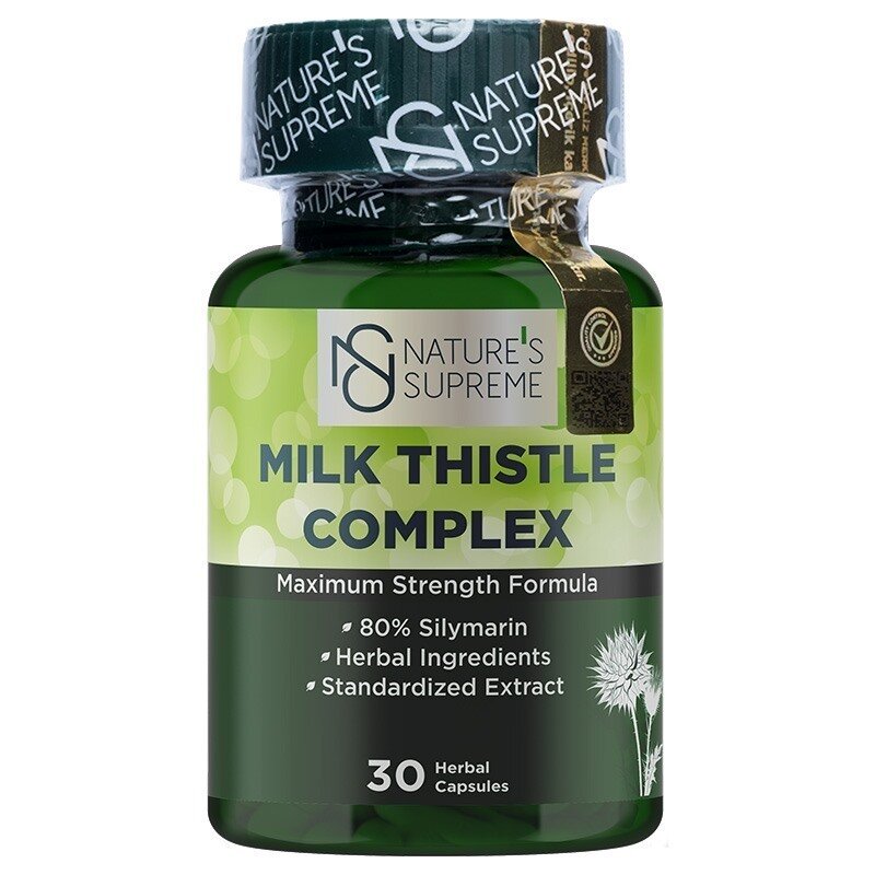 Natures Supreme Milk Thistle Complex 30 Kapsül