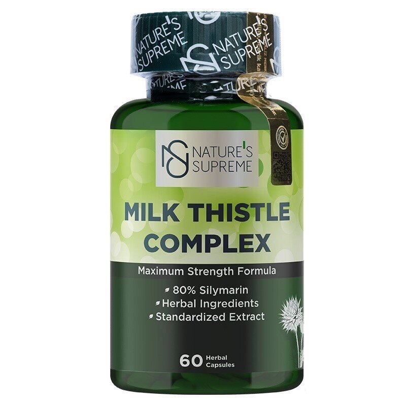 Natures Supreme Milk Thistle Complex 60 Kapsül
