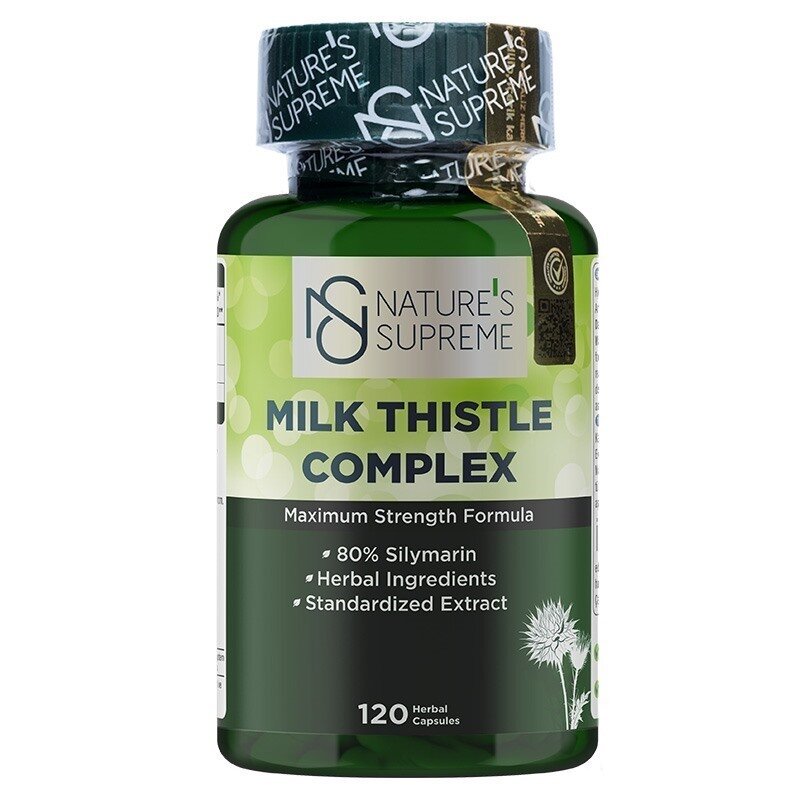 Natures Supreme Milk Thistle Complex 120 Kapsül