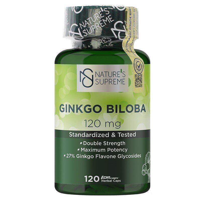 Natures Supreme Ginkgo Biloba 120 Mg 120 Kapsül