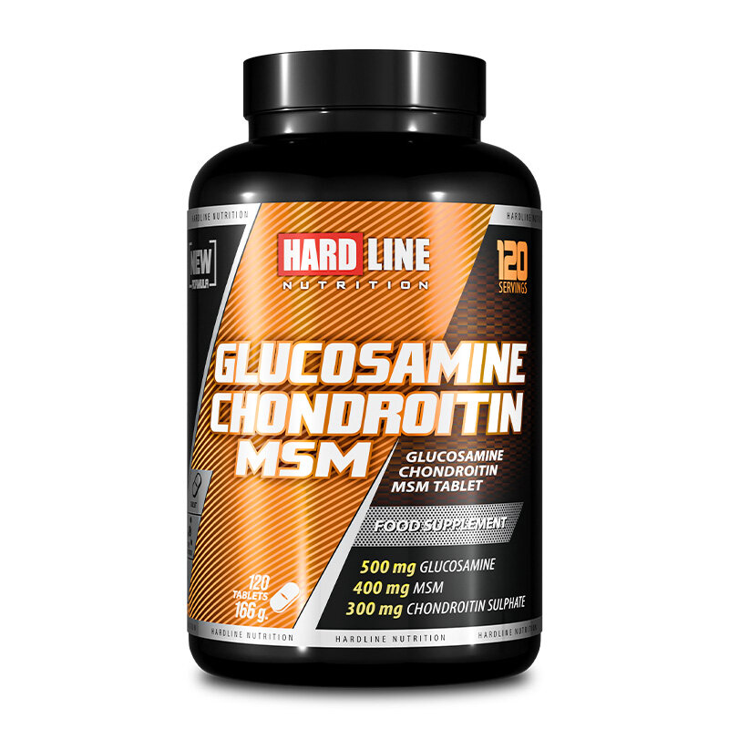 Hardline Glucosamine Chondroitin Msm 120 Tablet