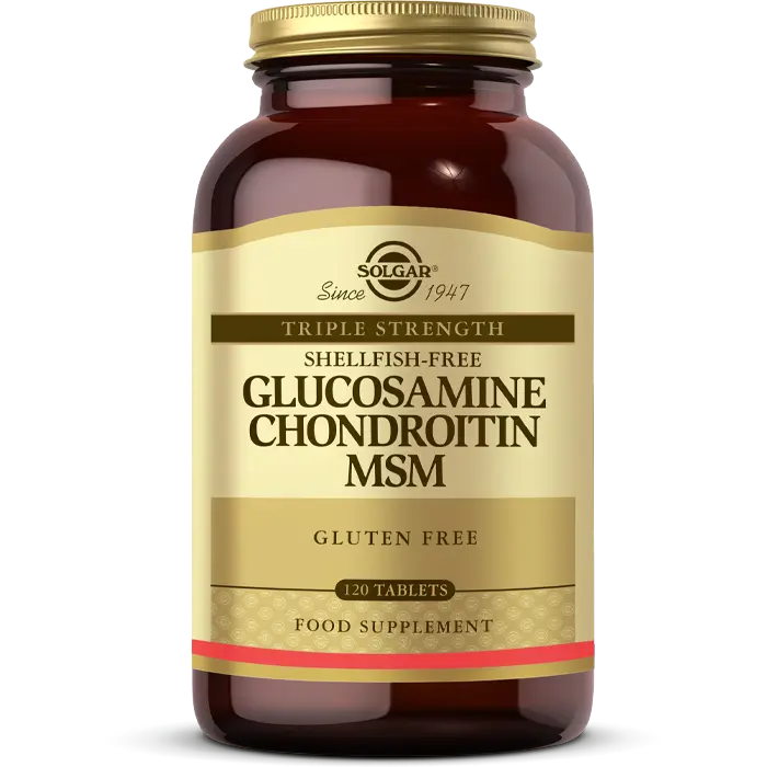Solgar Glucosamine Chondroitin MSM 120 Tablet