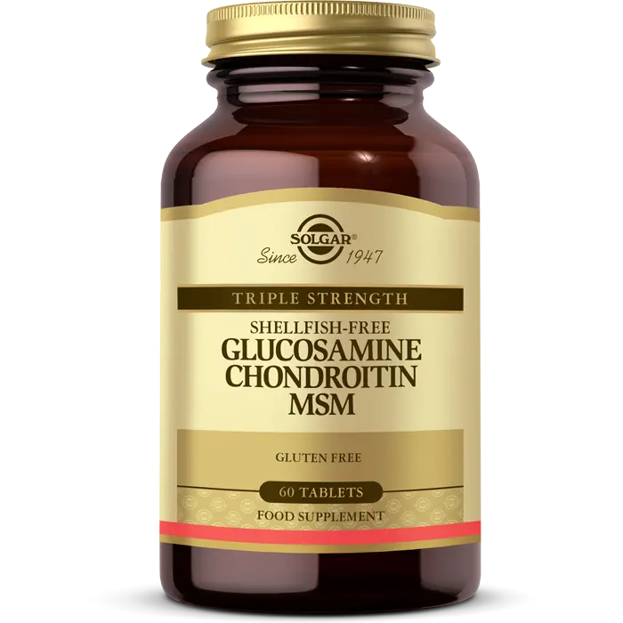 Solgar Glucosamine Chondroitin MSM 60 Tablet